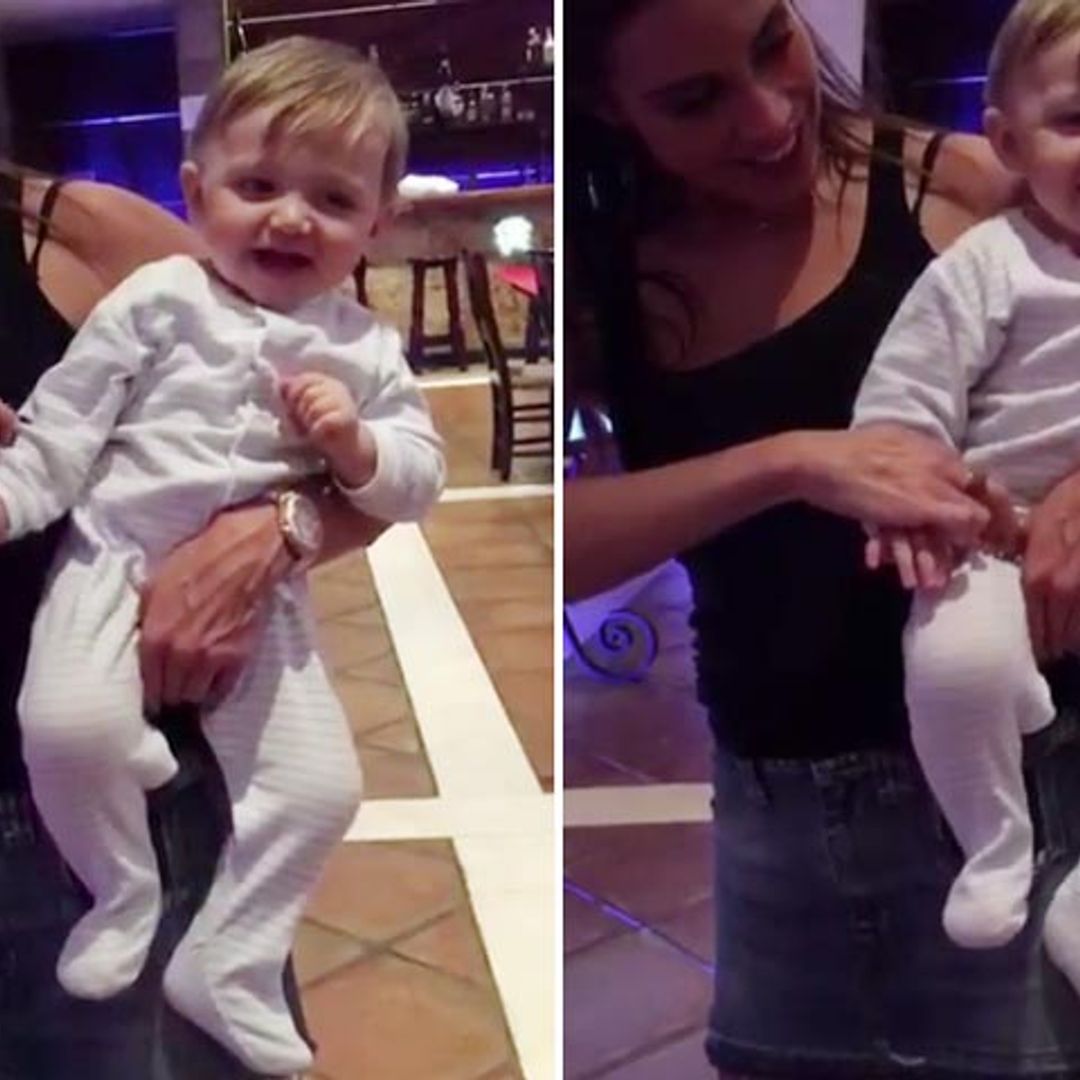 ¡La hora de las cosquillas! Pilar Rubio presume de lo risueño que es su hijo Marco
