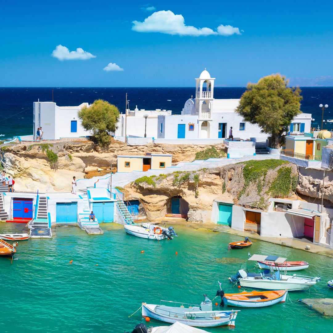 Mandrakia, una de las villas más fotogénicas de Milos