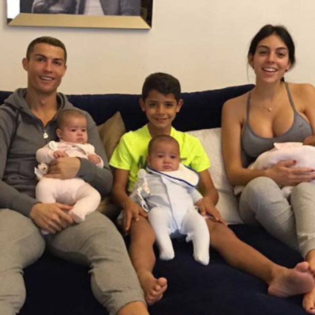Las Navidades de Cristiano Ronaldo y Georgina Rodríguez con su numerosa familia