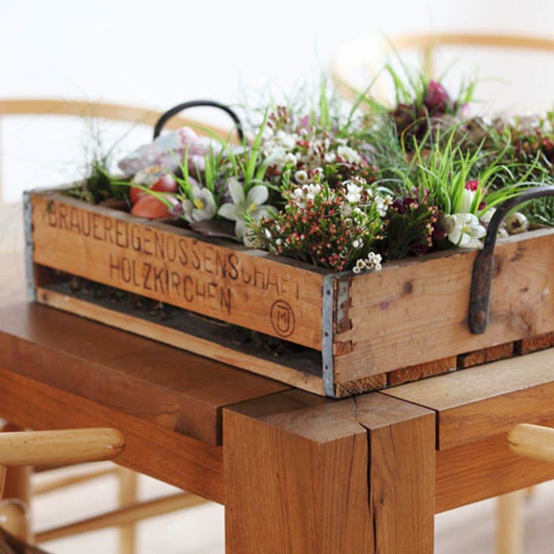 Objetos reciclados que decoran tu hogar