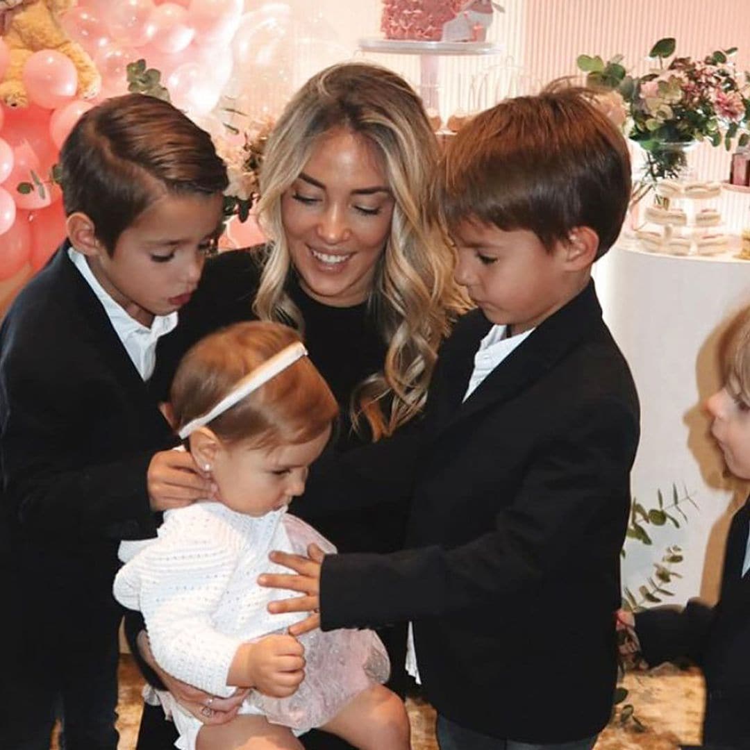 La fiesta en rosa de Bella, hija de Alice Campello... y el motivo por el que Álvaro Morata no pudo acudir