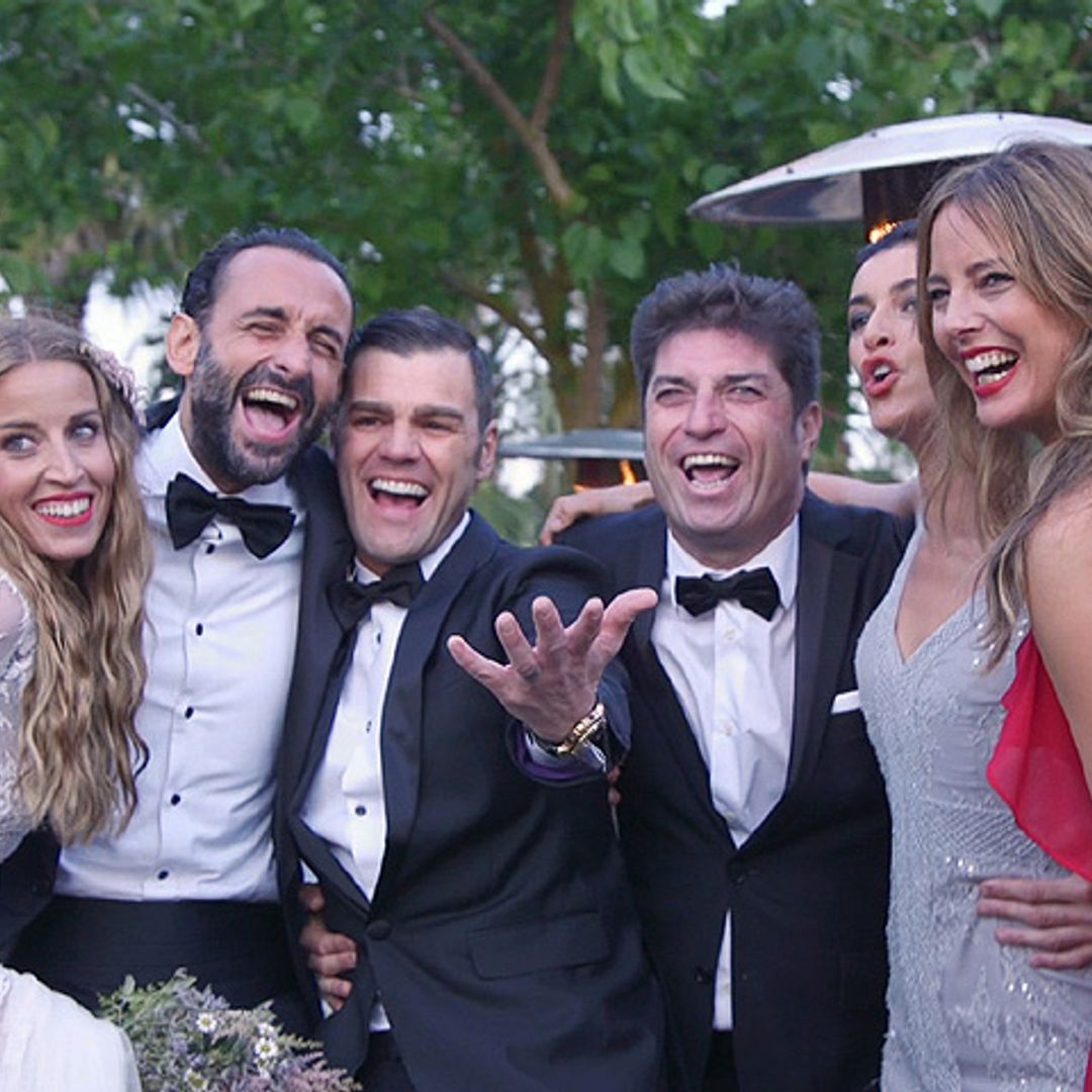 Y tras la boda... ¡empezó el baile! Así fue la espectacular fiesta de Fonsi Nieto y Marta Castro