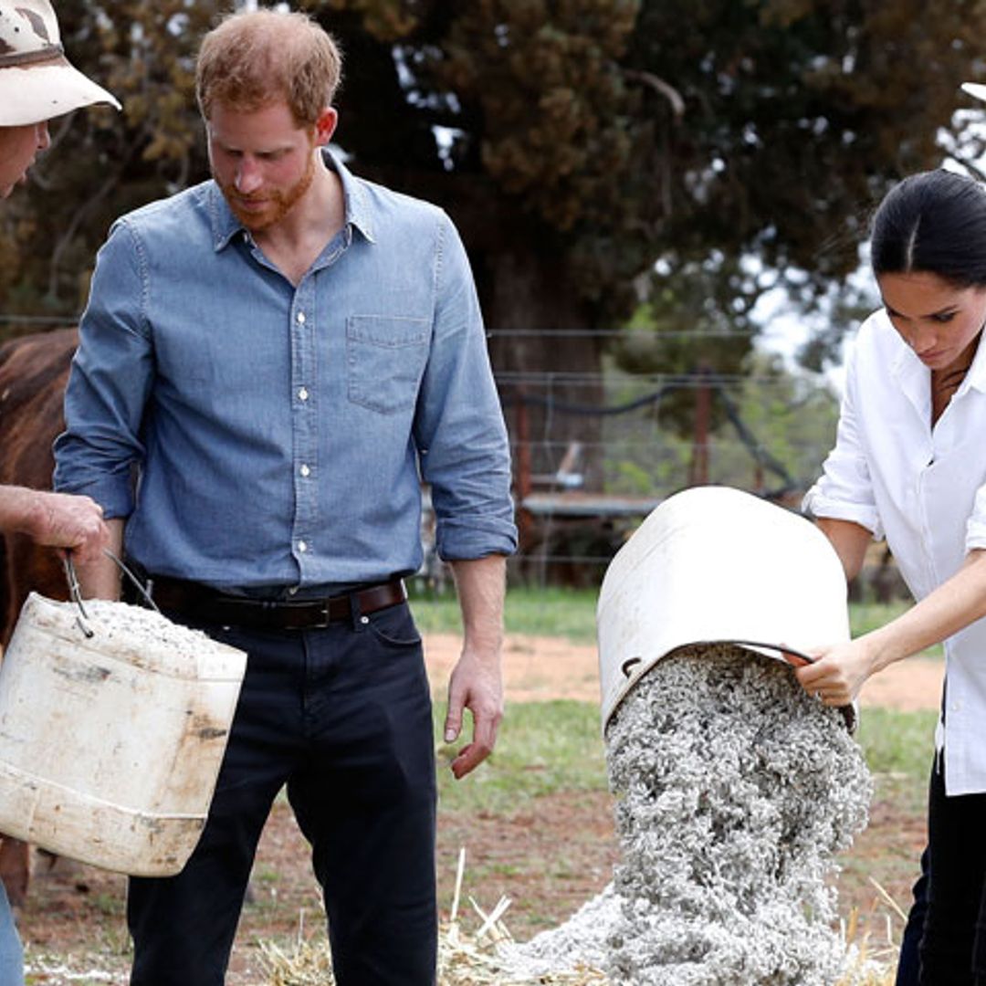 Unos granjeros llamados Harry y Meghan