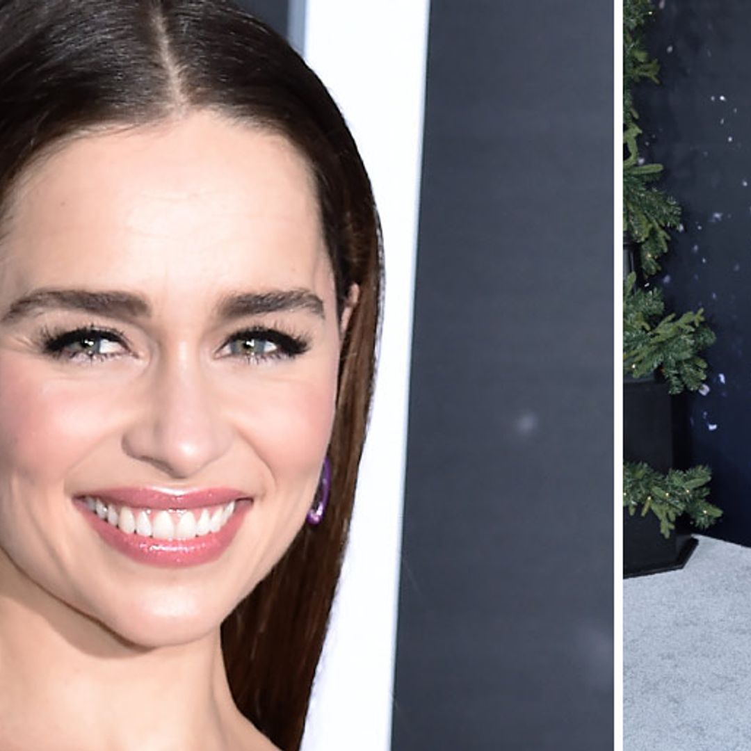 Tendencia noventera a la vista: Emilia Clarke lleva un vestido que es pura nostalgia