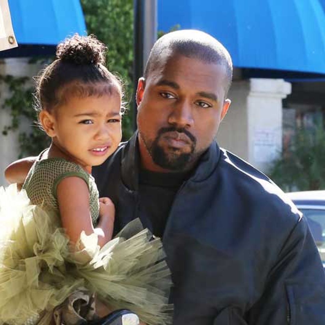 A Kanye West le sale una divertida y pequeña competidora