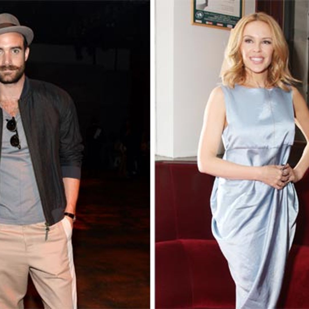Kylie Minogue vuelve a sonreír de la mano de un actor veinte años menor que ella