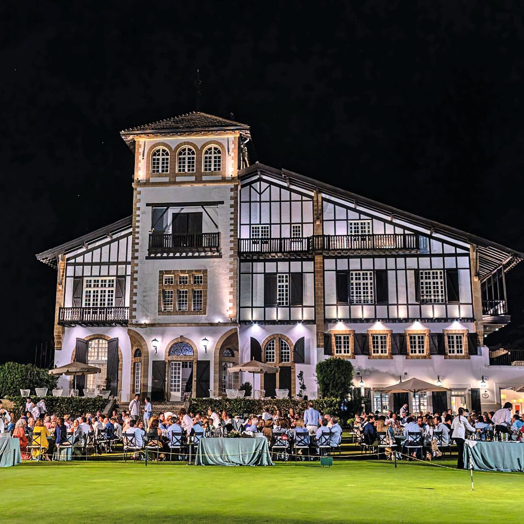 La cena que se celebró en la Casa Grande del Real Club de Golf Vista Hermosa, en El Puerto de Santa María
