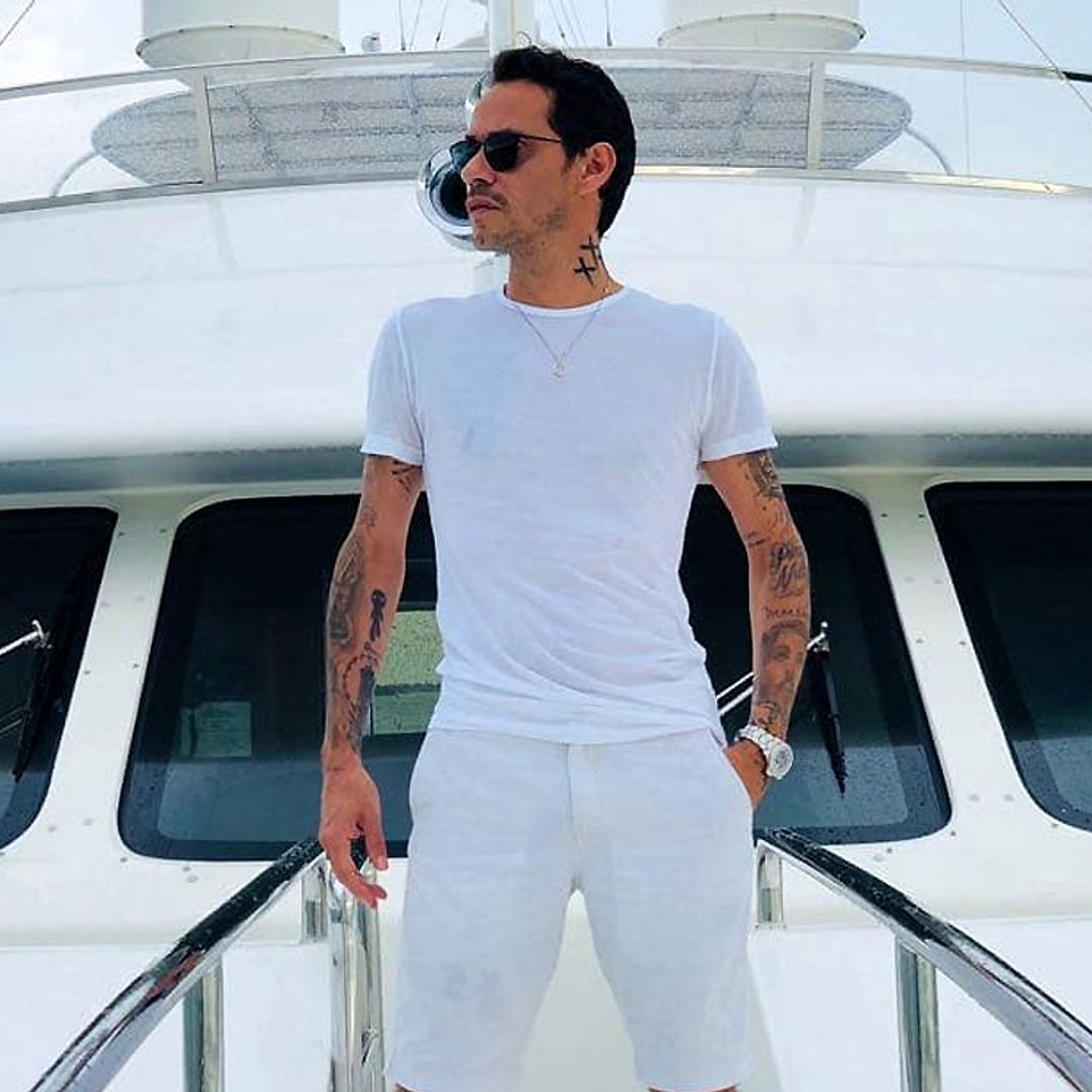 Arde el yate de Marc Anthony en Miami