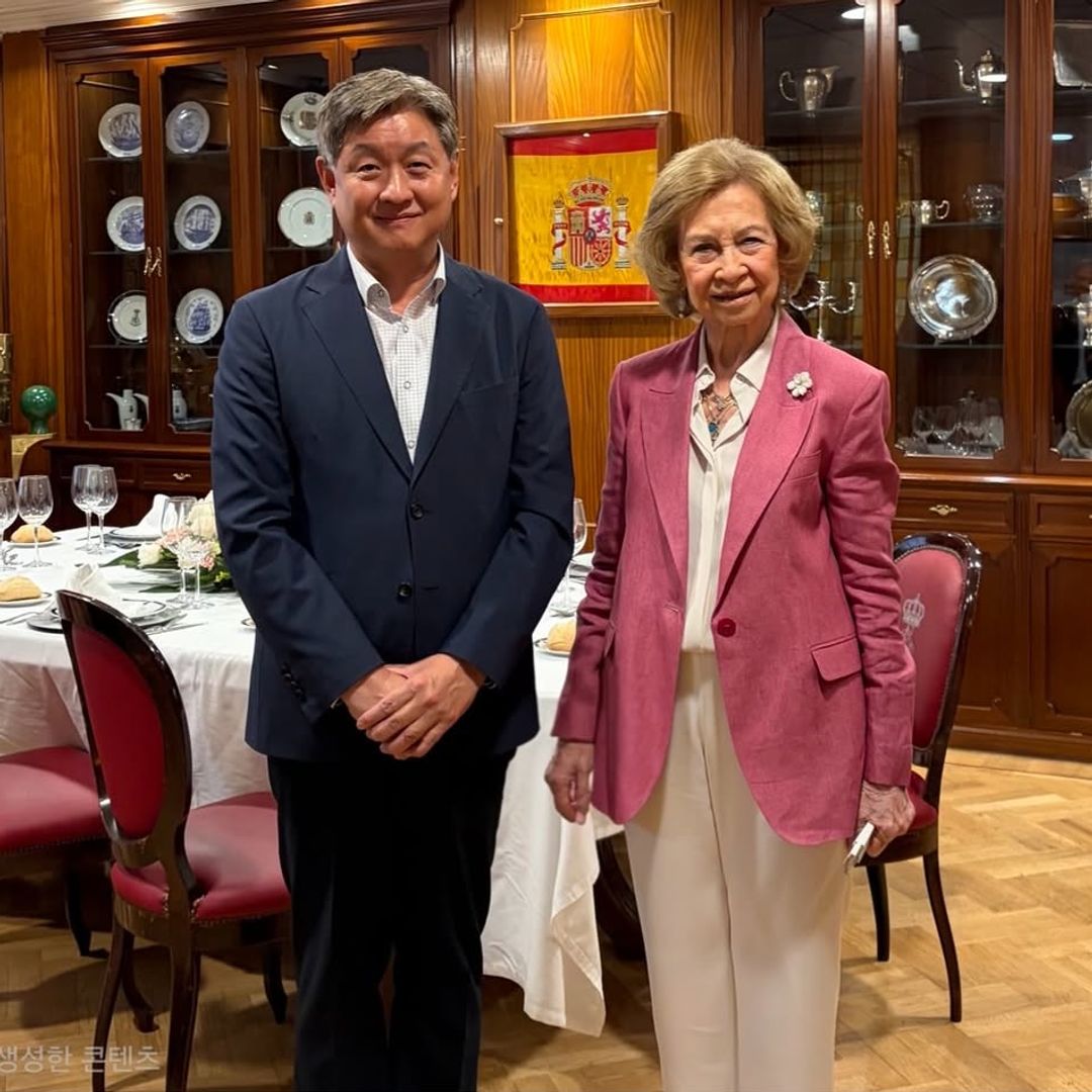 La cita secreta de doña Sofía con el embajador de Corea que no estaba agendada por Casa Real