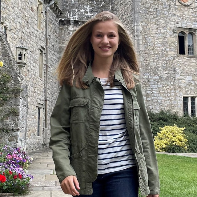 princess leonor arrives at new school in the uk