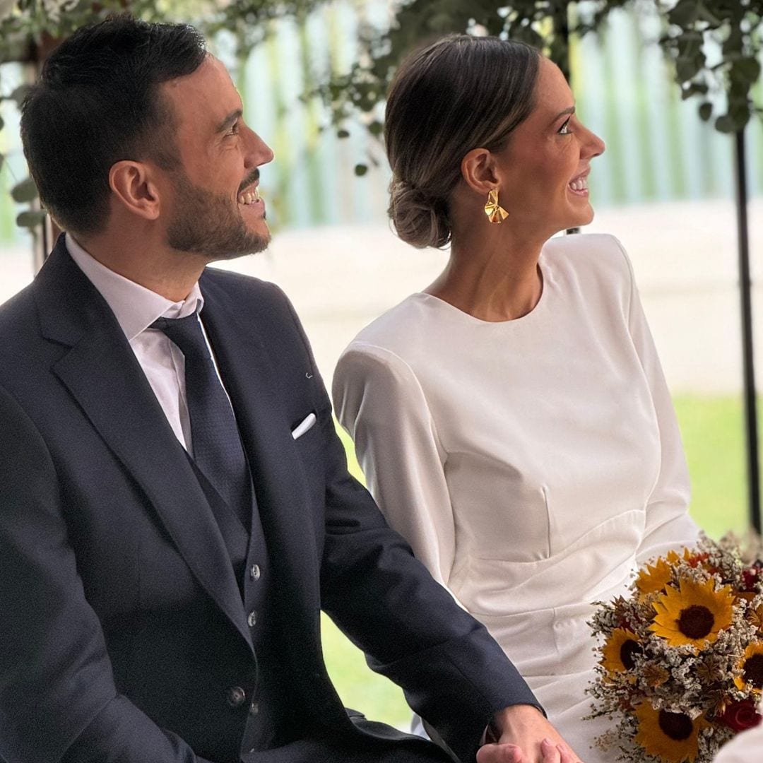 La boda de María Miñana, reportera de Telecinco