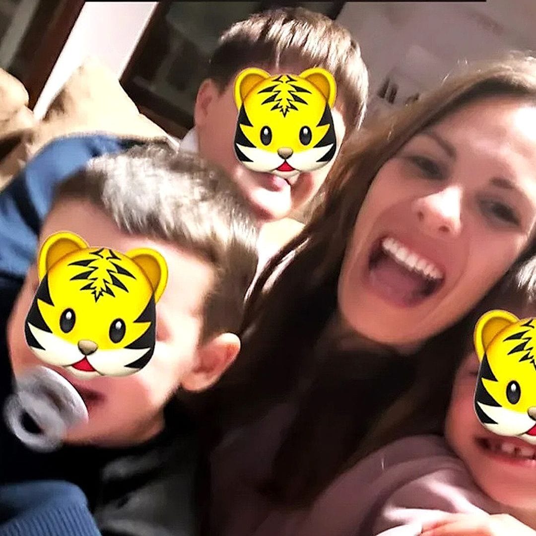 El mayor orgullo de Jessica Bueno, sus tres hijos de once, siete y dos años