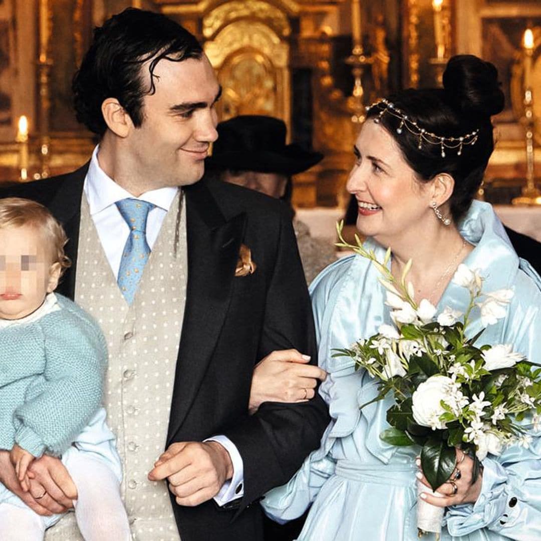 Entramos en la romántica boda de Luna Medina, hija del duque de Segorbe, en el Pazo de Oca