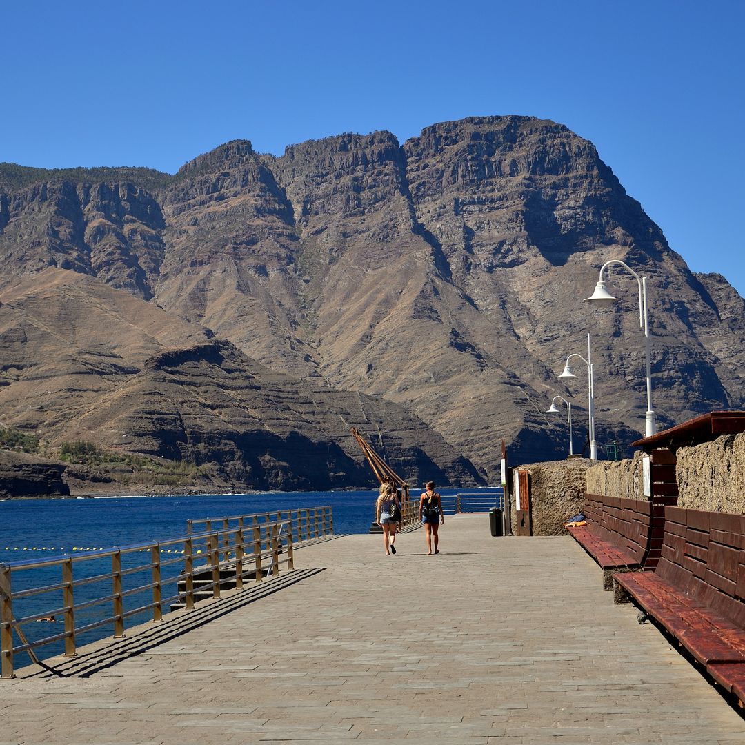 Zona del puerto de Agaete, Gran Canaria