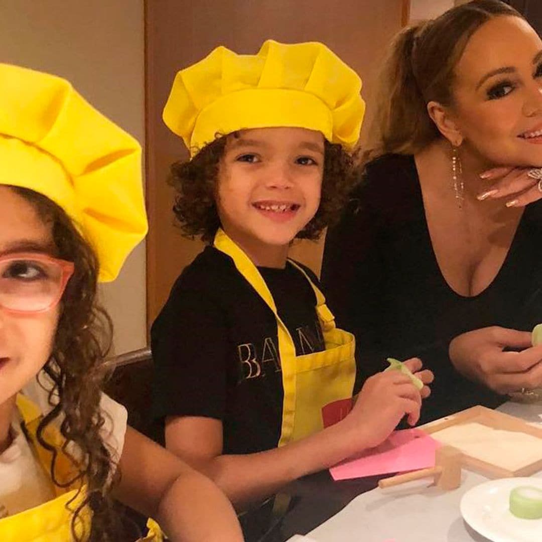 Mariah Carey tiene en sus hijos a los mejores compañeros de tour