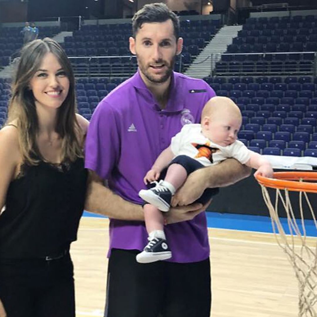 ¡Adorable! El hijo de Helen Lindes da sus primeros pasos en la cancha de baloncesto