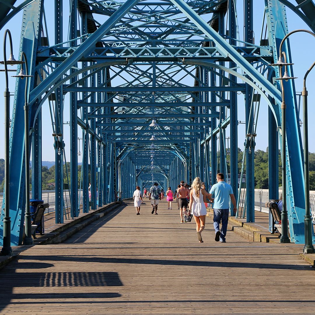 Puente Walnut Street, Chattanooga,Tennessee, Estados Unidos