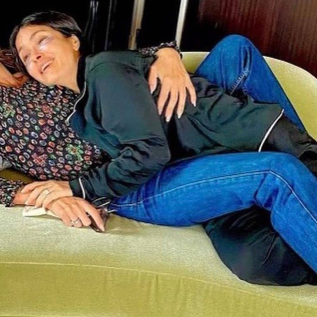 Los momentos más divertidos de Penélope Cruz y Salma Hayek antes de la gala MET