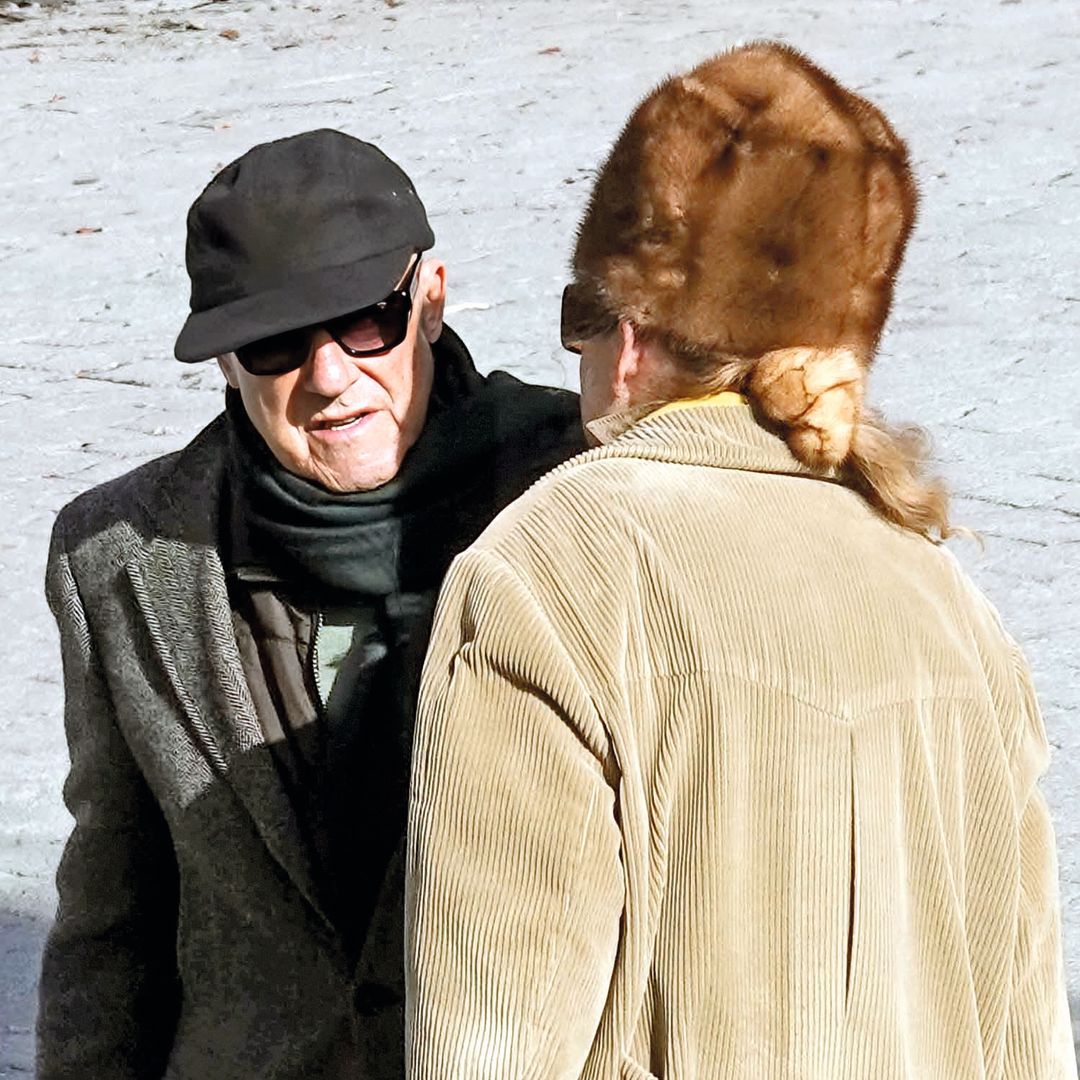 Aquí junto a su marido, Lord Norman Foster 