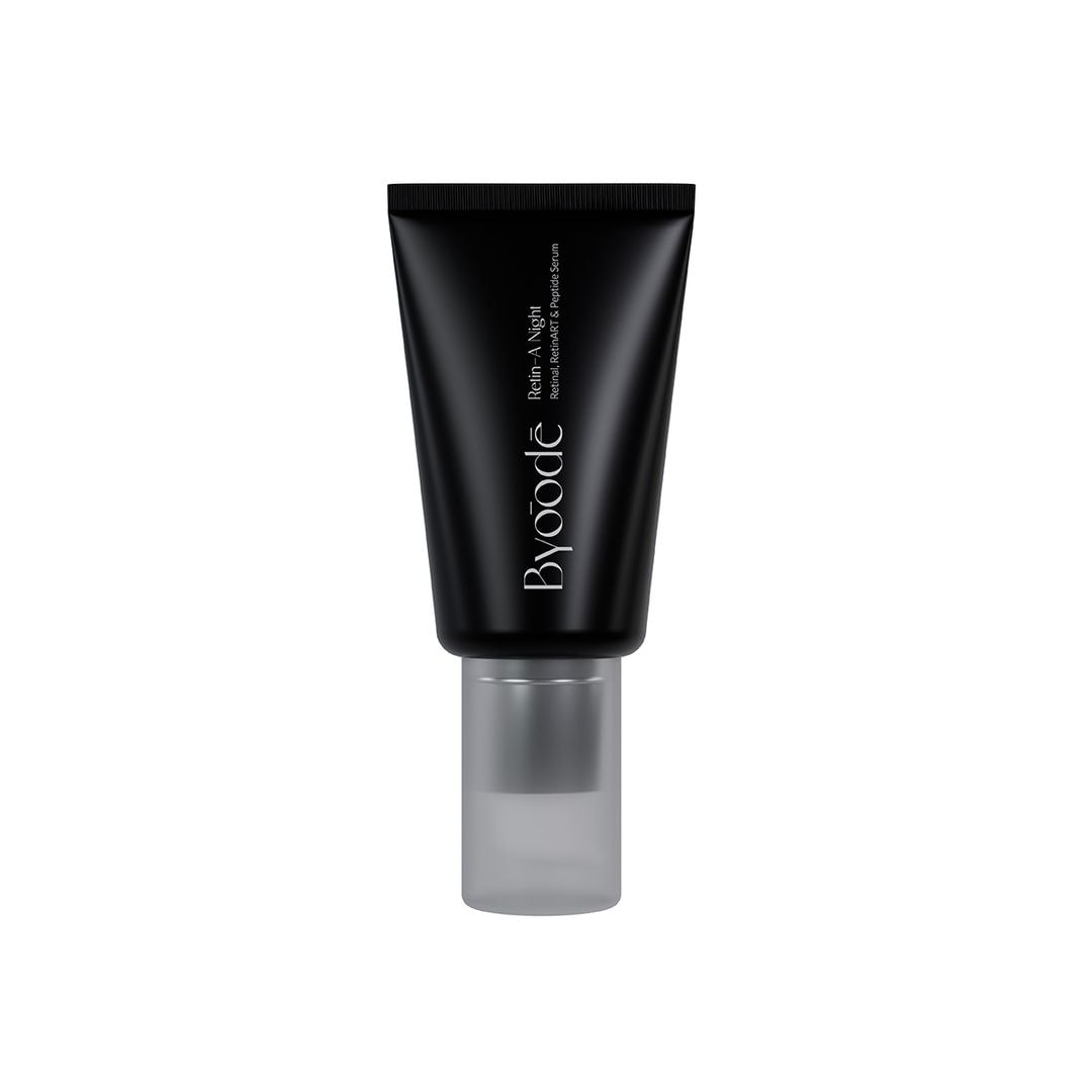 Retin-A Night, de Byoode (75 euros). Un sérum que combina dos retonoides de gran potencia regeneradora (retinal y retinART), además de péptidos, factores de crecimiento, vitaminas C y E, ácido hialurónico o niacinamida. 