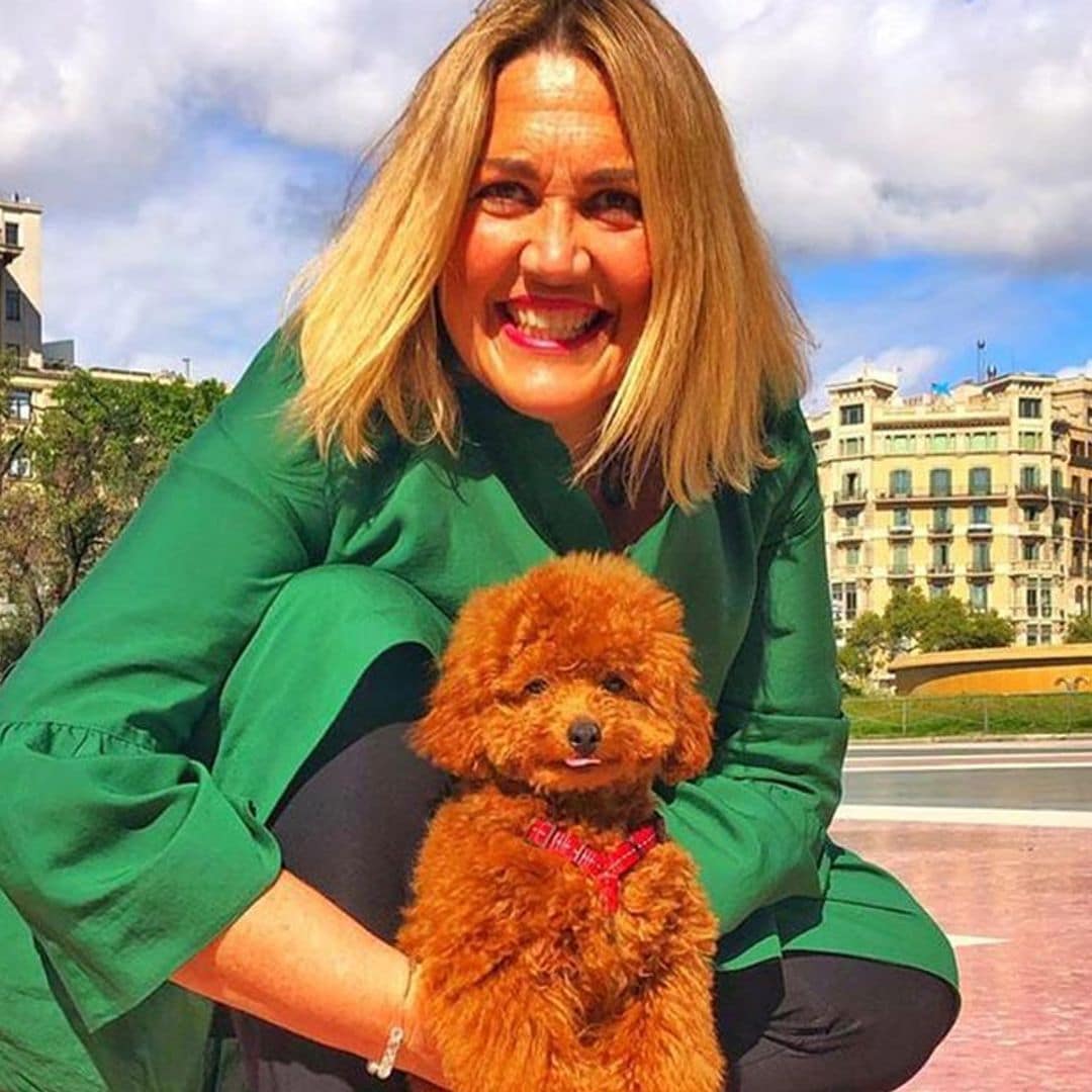 El perro de Mayka Navarro se cuela en un directo con Ana Rosa Quintana