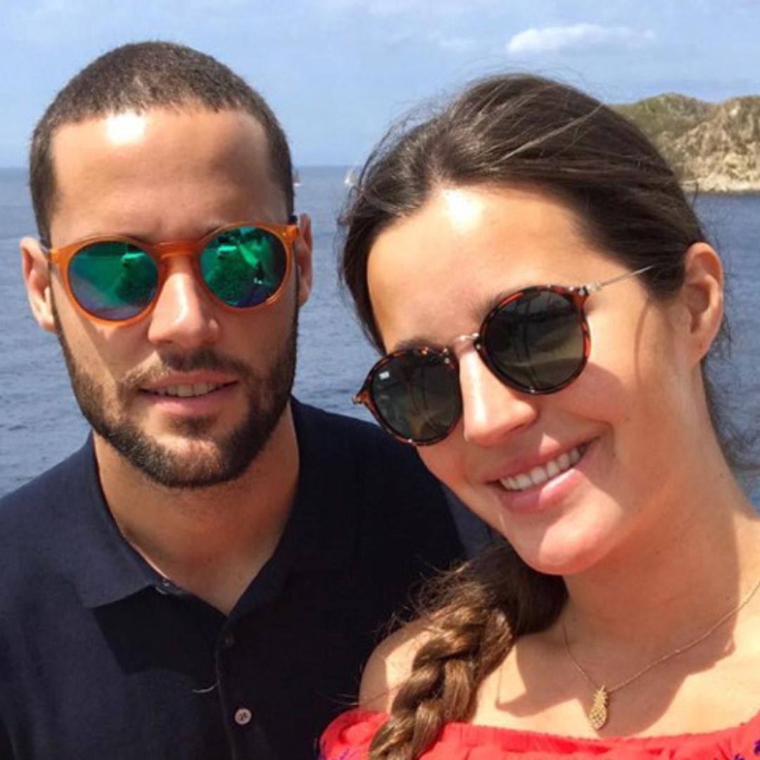La dulce espera de Malena Costa en Mallorca con Mario Suárez y la pequeña Matilda