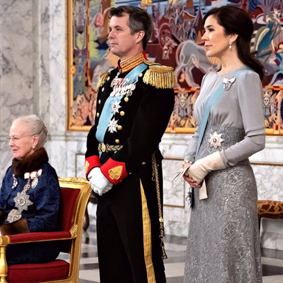 Tradición, elegancia y un vestido repetido: así ha recibido la Familia Real danesa al cuerpo diplomático