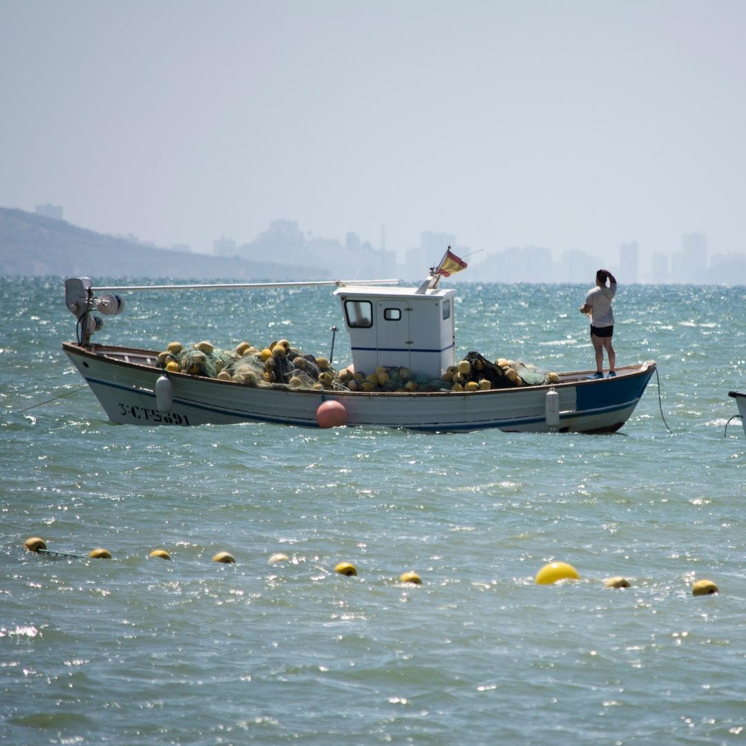 Pesca en el Mar Menor; Murcia