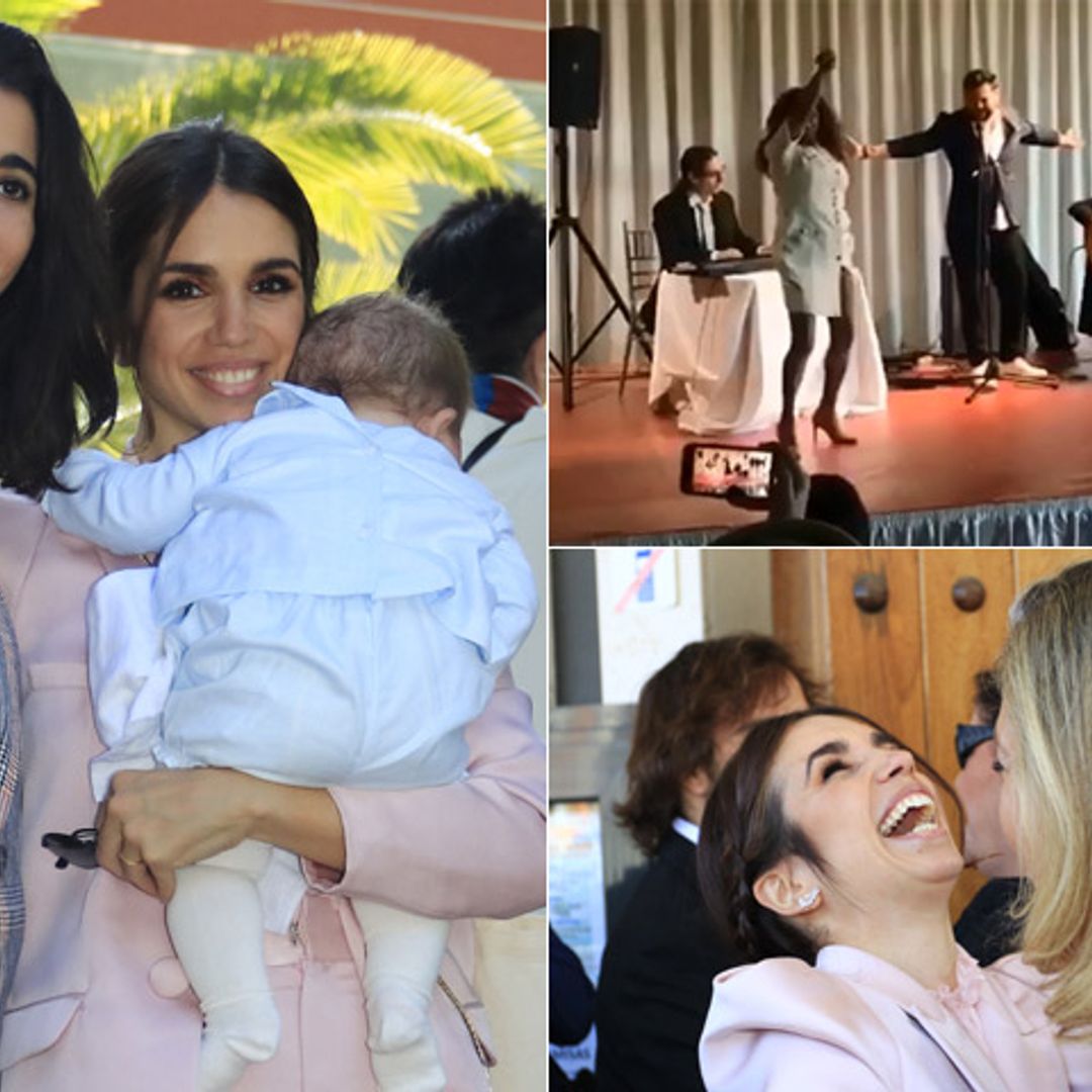 Lolita y Elena Furiase, ¡reinas de la pista! y otras anécdotas de la celebración del bautizo de Noah