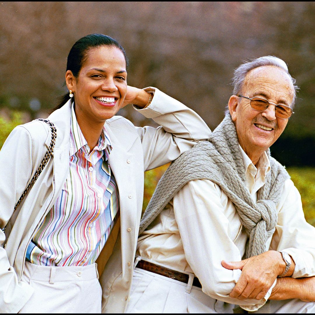 El doctor Iglesias con Ronna