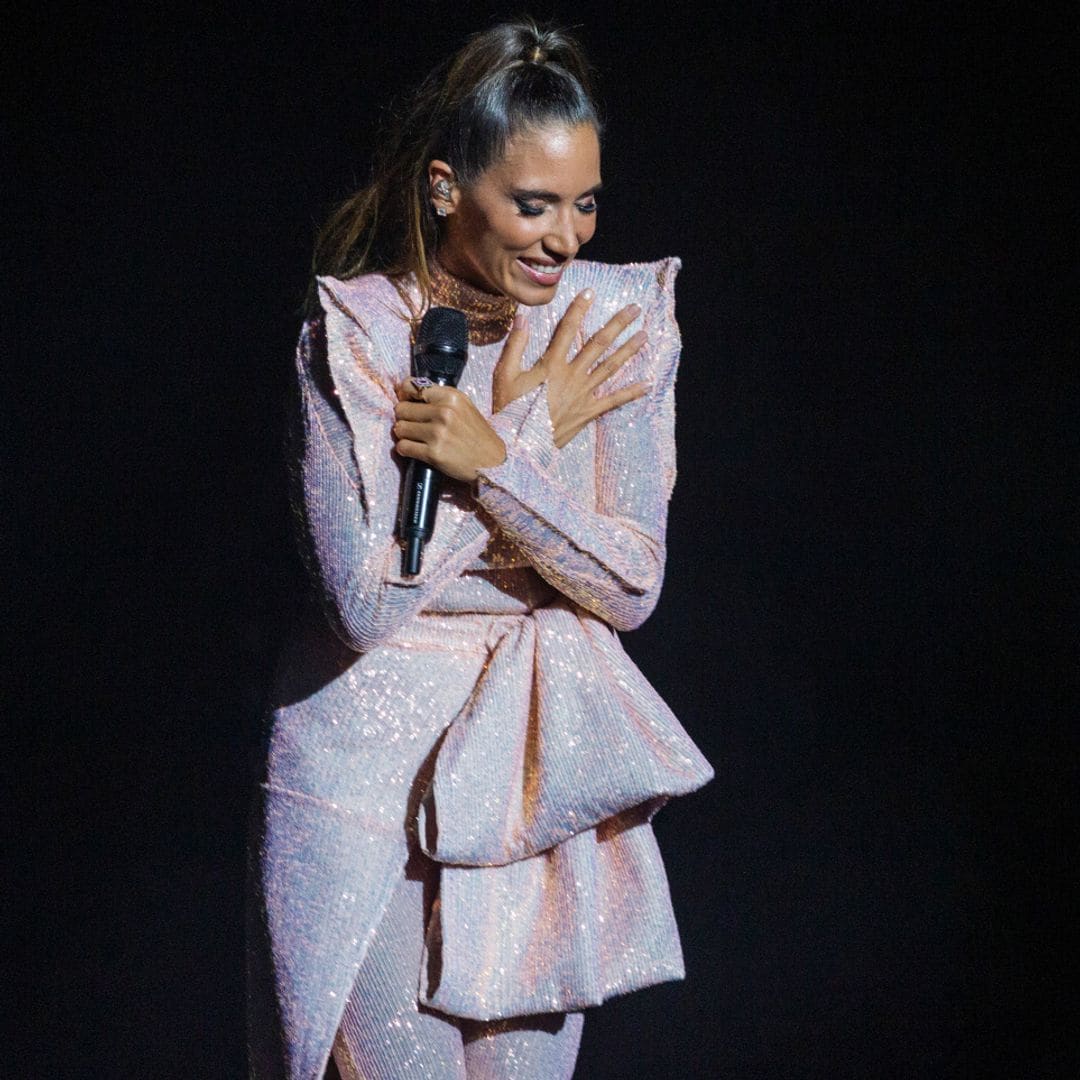 India Martínez agradecida por la ovación de sus fans