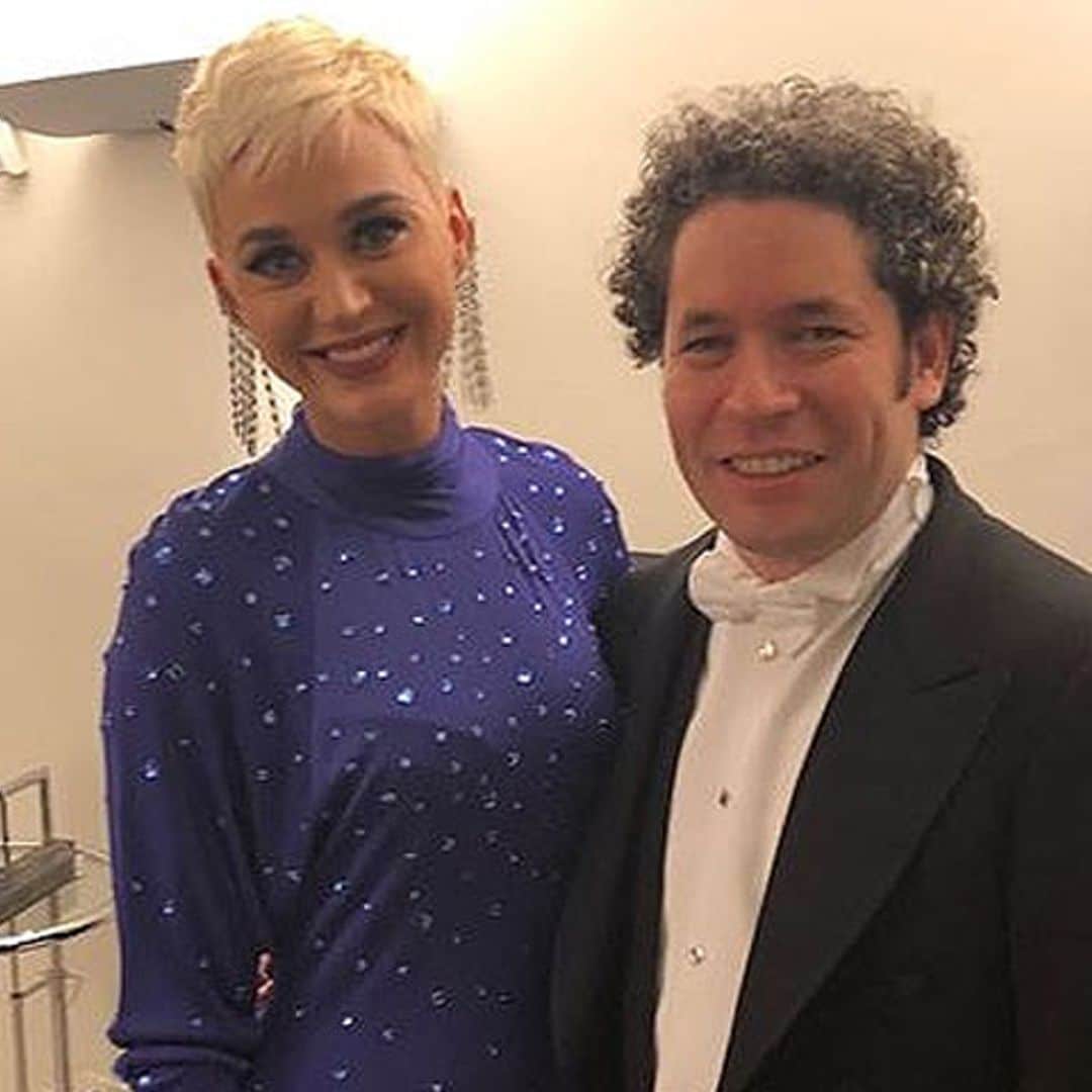 Katy Perry, una sorprendente fan de Gustavo Dudamel, marido de María Valverde