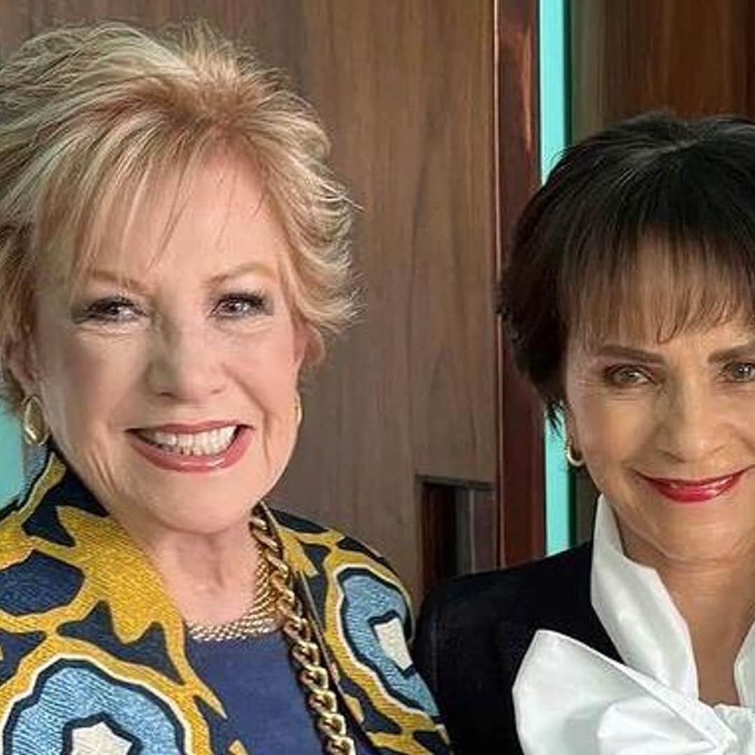 ¿Existe rivalidad? Así fue el comentado encuentro entre Pati Chapoy y Maxine Woodside