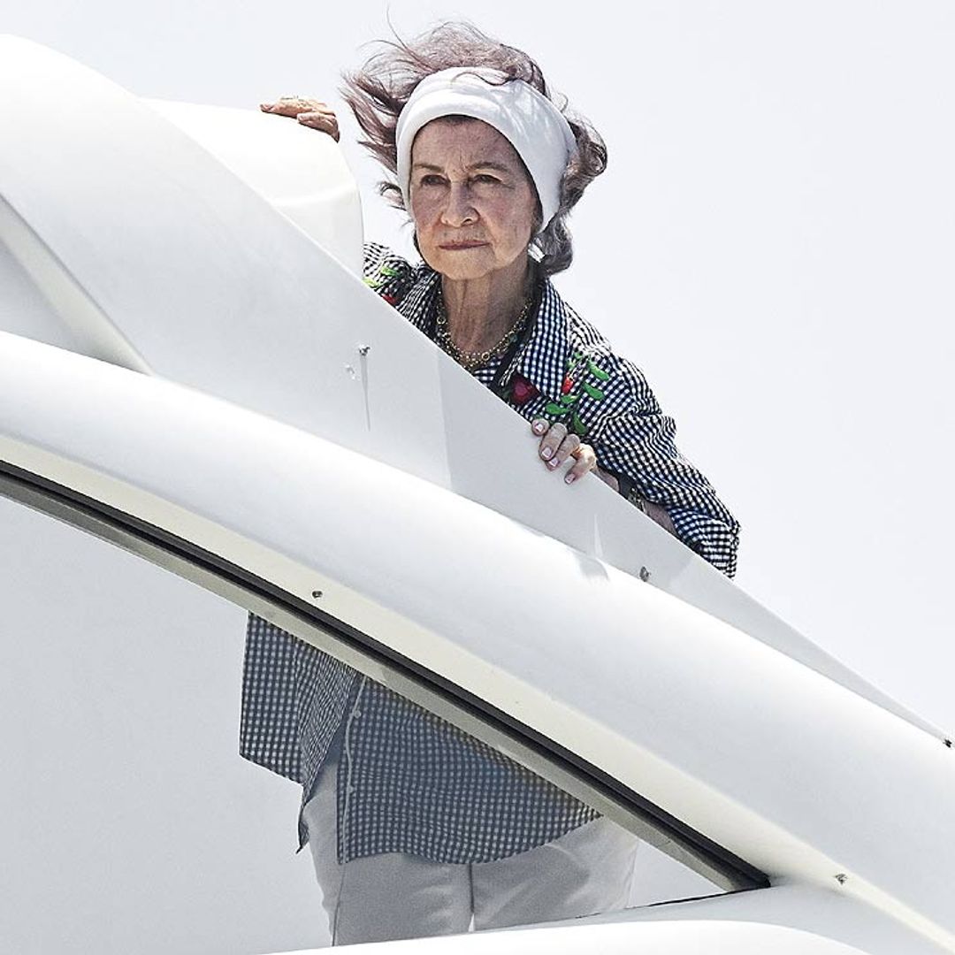 Doña Sofía ya prepara las maletas para viajar a Palma de Mallorca