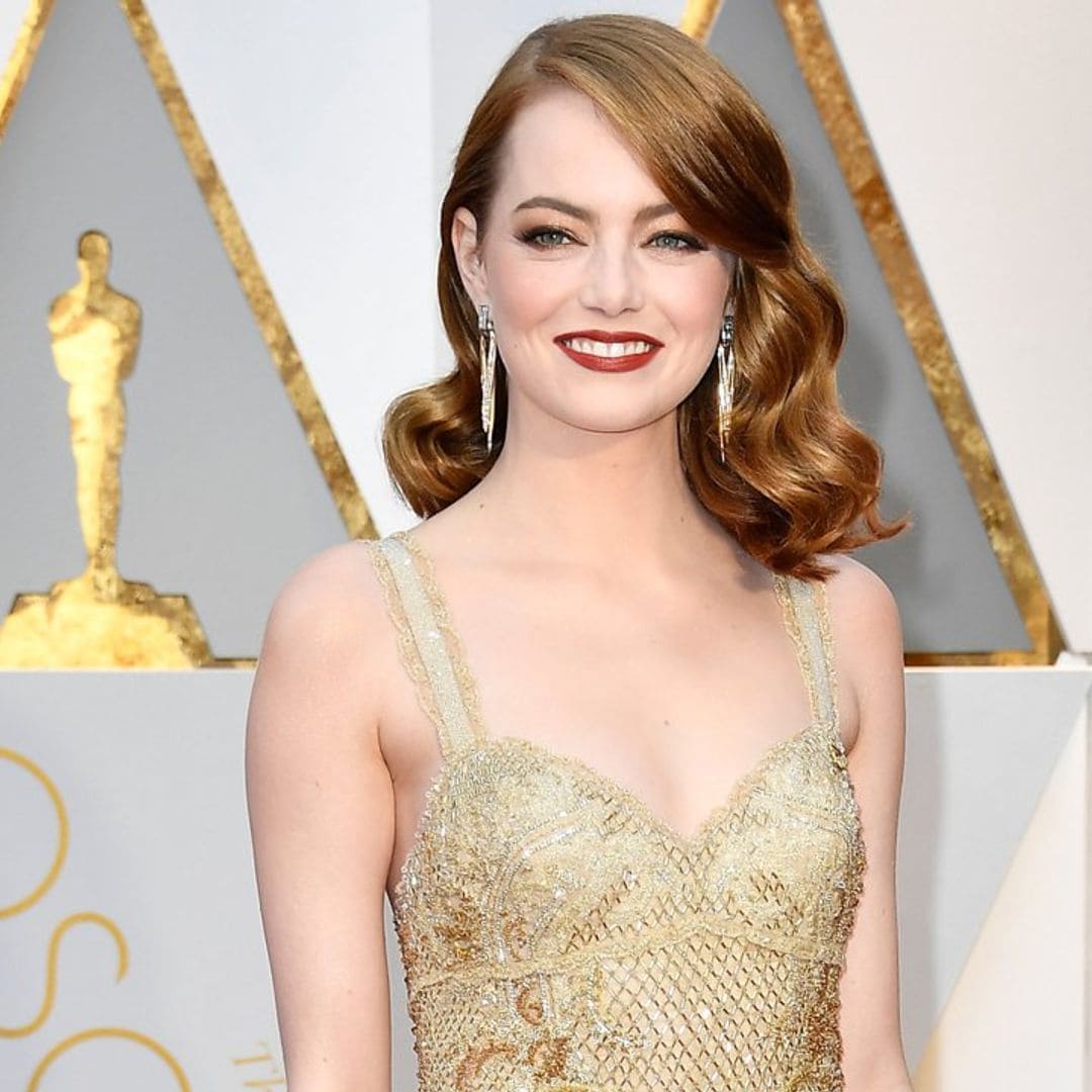 Emma Stone, las imágenes de la actriz en la recta final de su embarazo... secreto