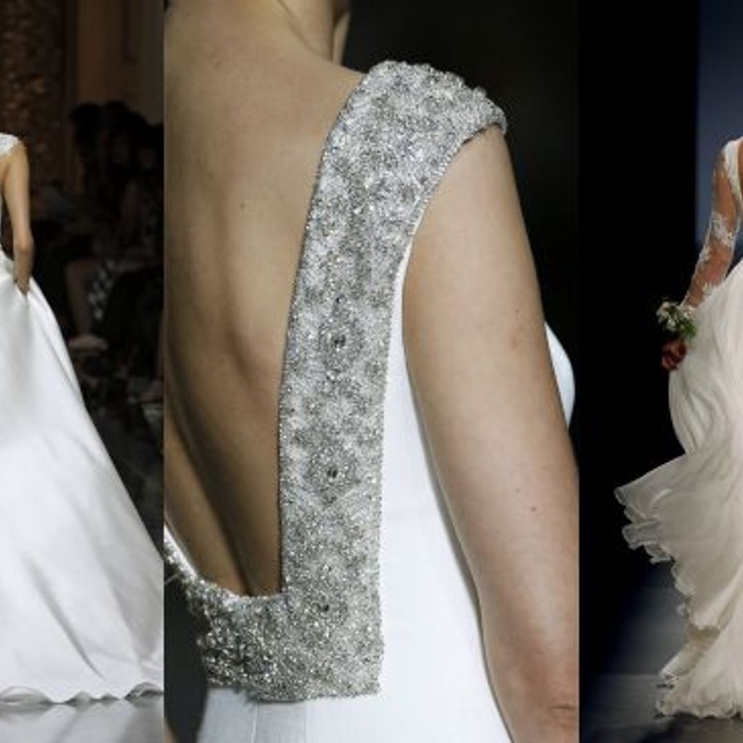 Espaldas perfectas para los vestidos de novia más sensuales del año