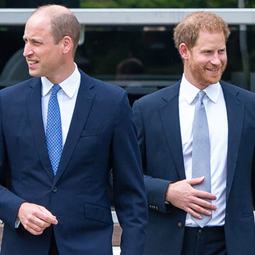La duquesa de Cambridge medió entre los príncipes Guillermo y Harry en el gran homenaje a Diana de Gales