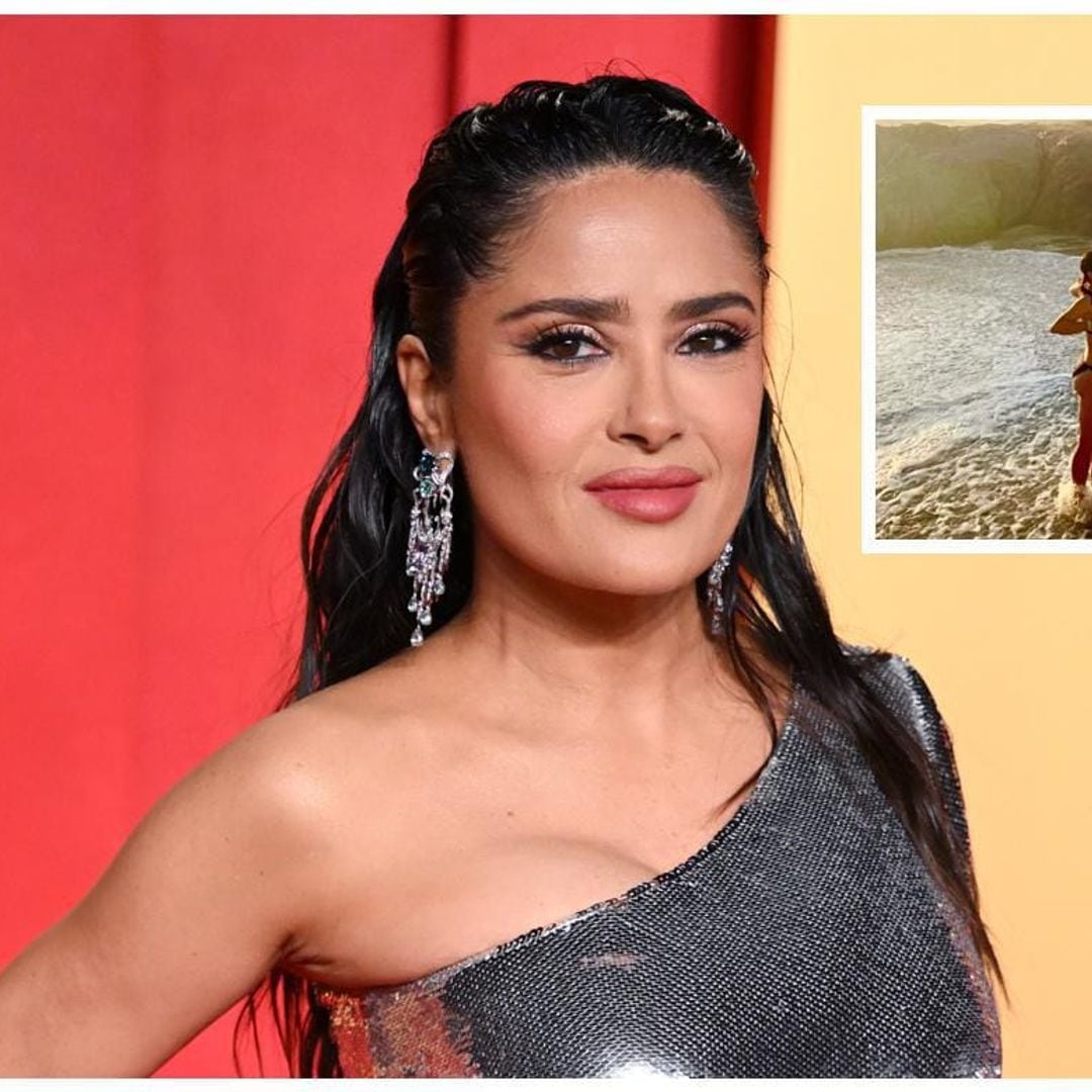 La fotografía de Salma Hayek en bikini que ha sido capturada por su hija Valentina Paloma
