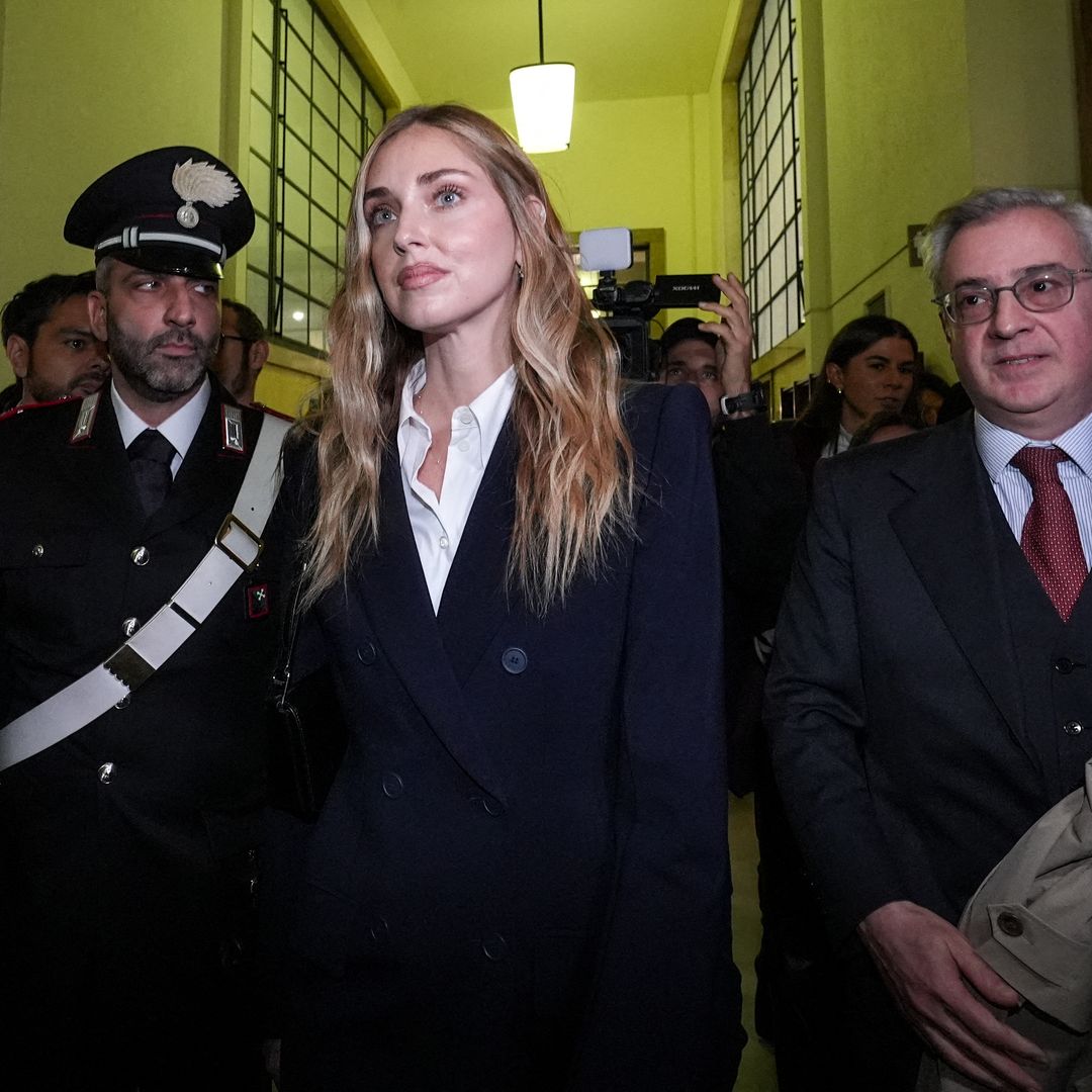 Chiara Ferragni comparece ante el Tribunal de Milán por el caso Pandoro: "Es un momento difícil para mí"