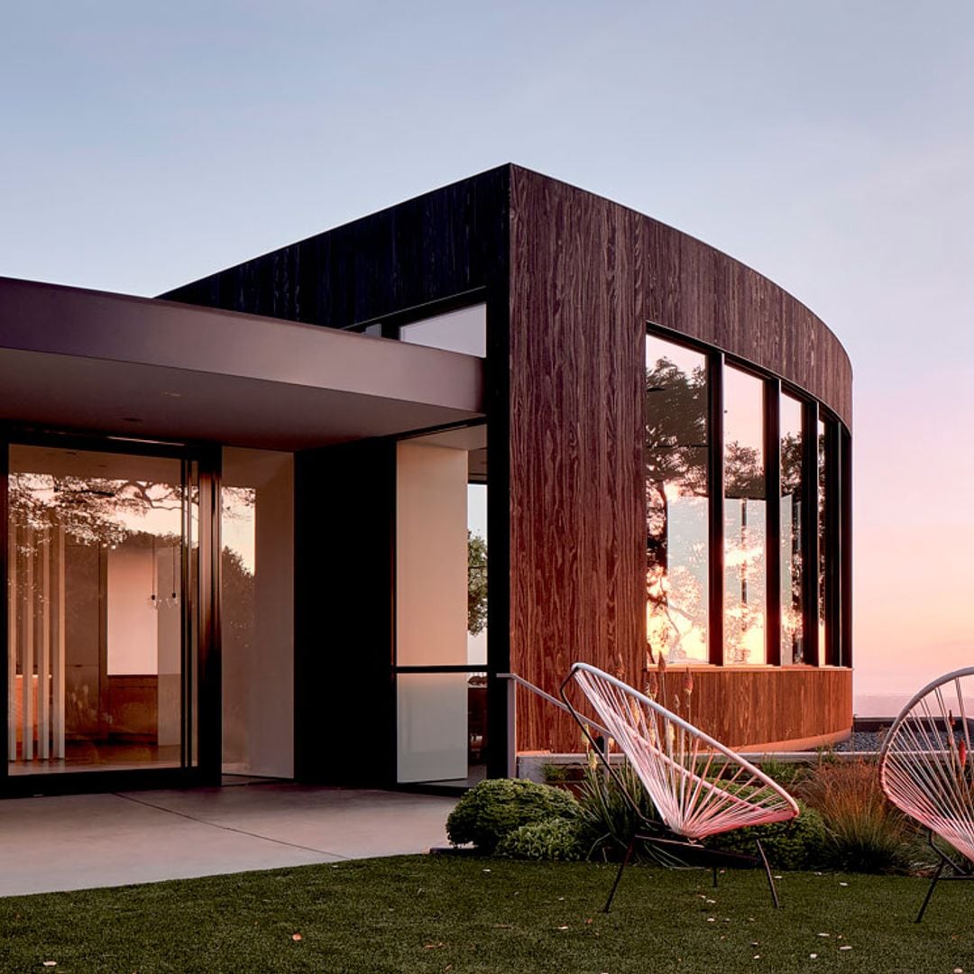Una casa rehabilitada en California de arquitectura circular y espectaculares vistas de 180º