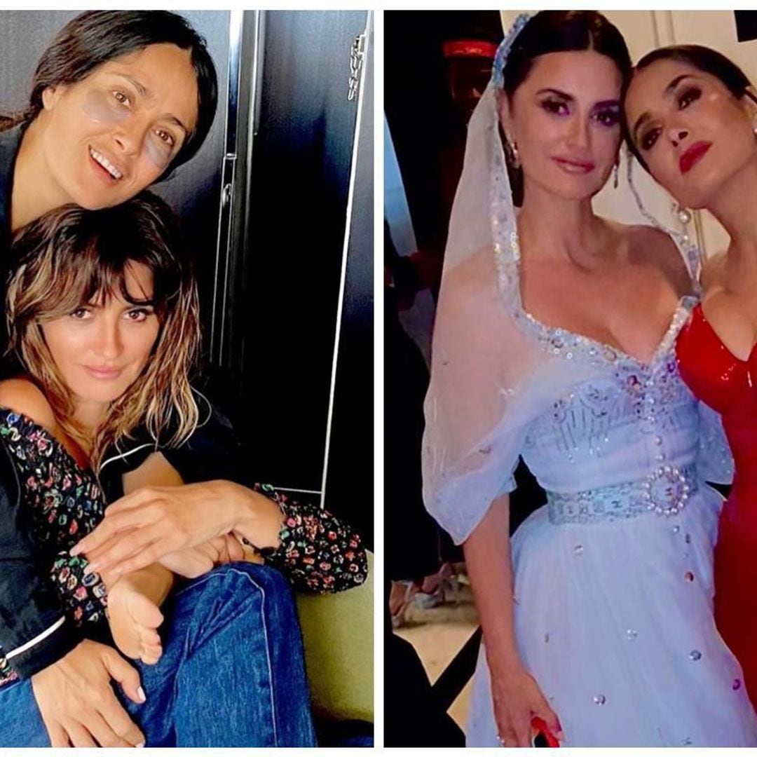 Sin gota de maquillaje, Salma Hayek y Penélope Cruz revelan su rutina antes de la Met Gala