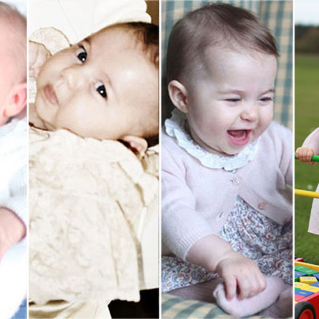 De la primera aparición a los primeros pasos de Charlotte de Cambridge en su primer cumpleaños