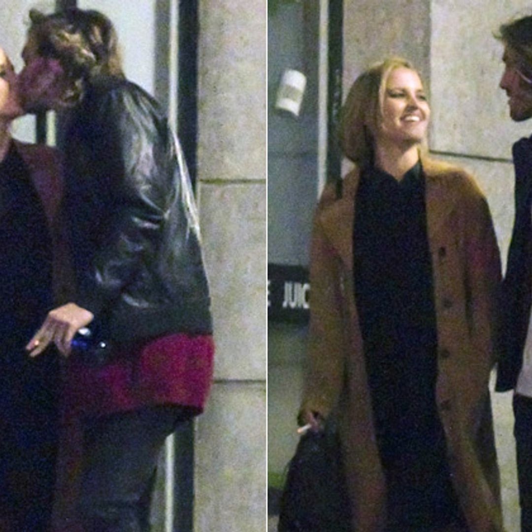 Ana Fernández, besos, risas y mucha complicidad con Adrián Roma