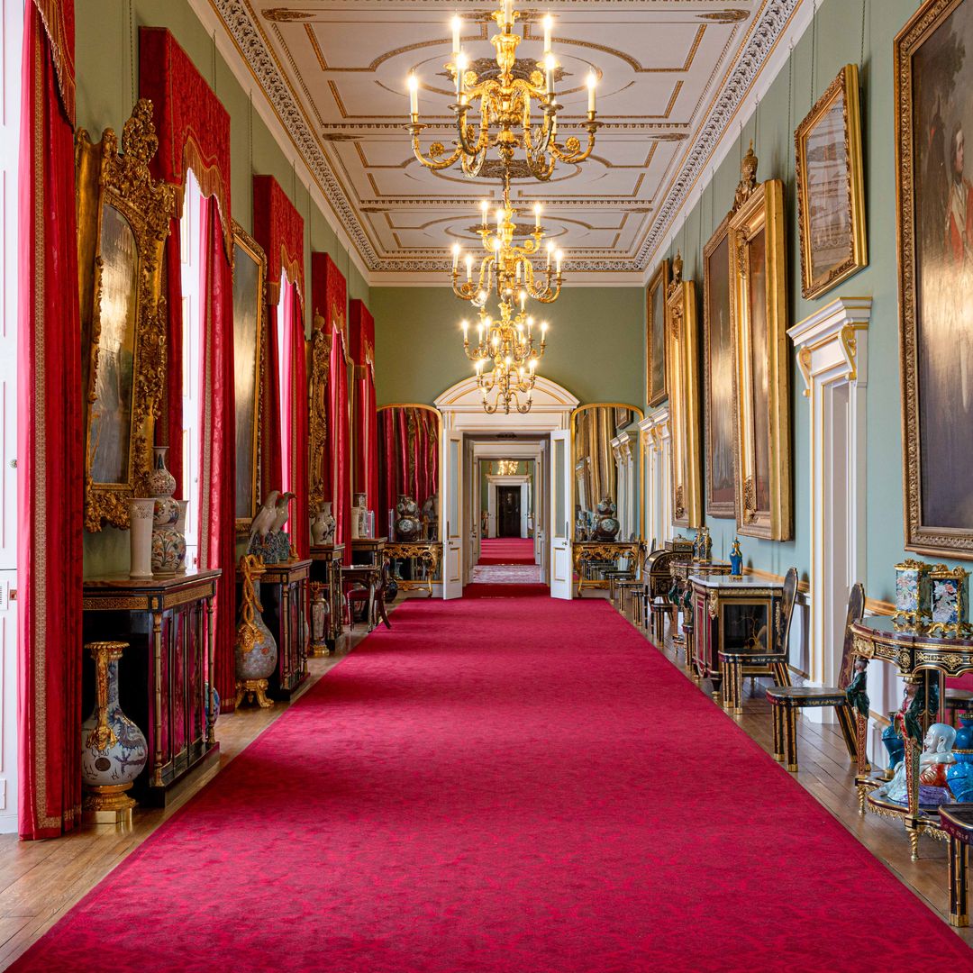 Ala este del Palacio de Buckingham, corredor principal, Londres