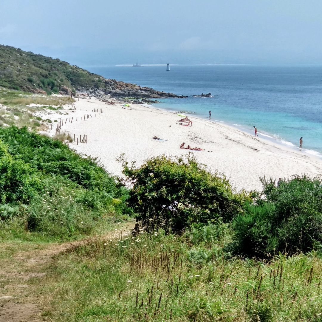 Playa de Melide, Isla de Ons, Pontevedra