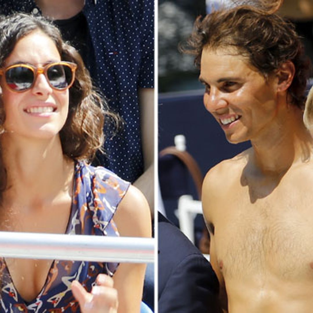 La novia de Rafa Nadal no se pierde su partido más peculiar