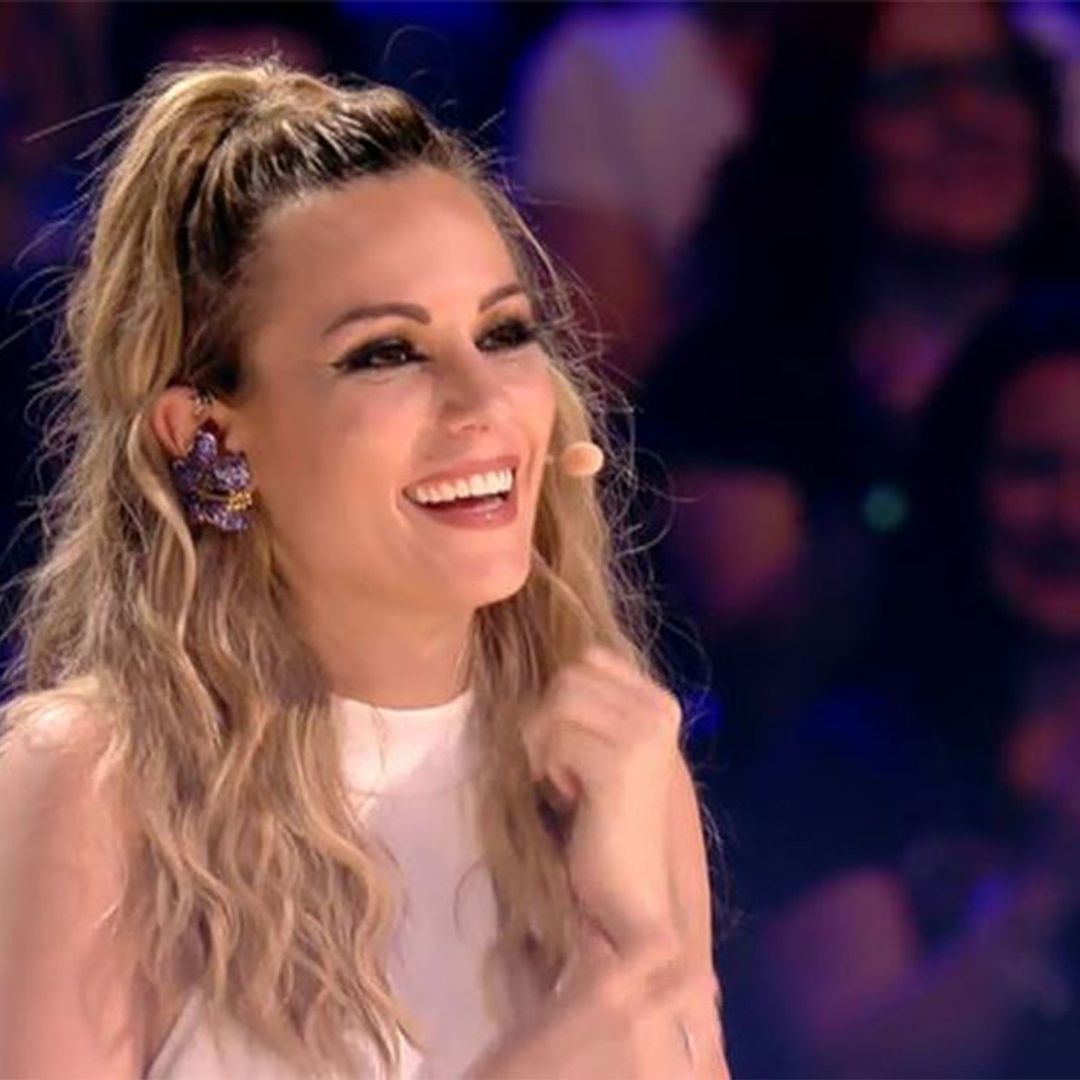 'Got Talent': Edurne presenta desde las alturas su nuevo 'single'