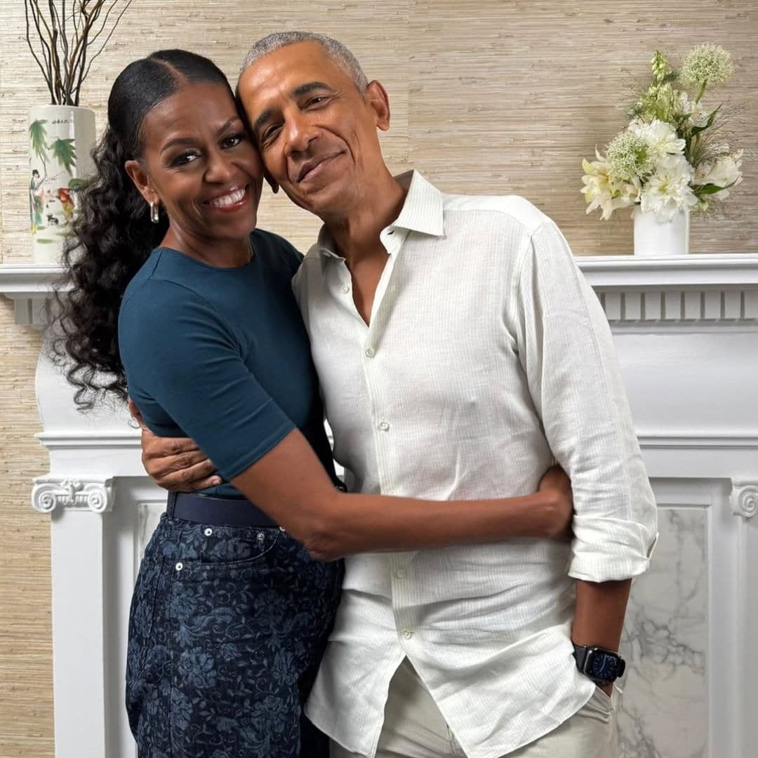 Michelle Obama zanja los rumores de divorcio con una romántica felicitación: "El hombre más interesante"