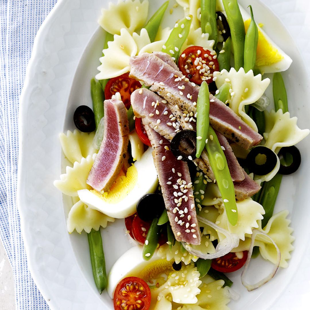 Ensalada de atún y  pasta ‘farfalle’