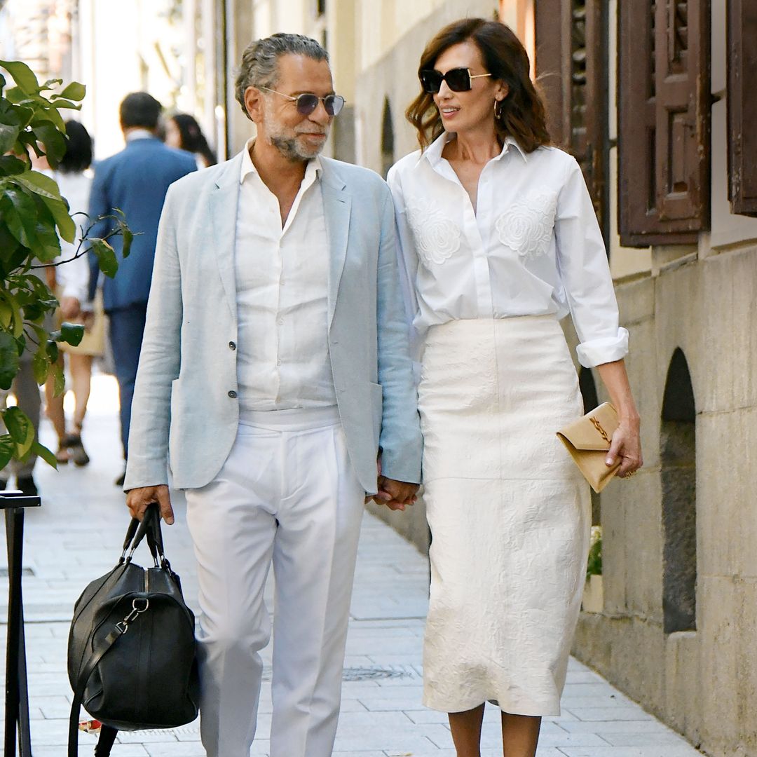 Las fotos de Nieves Álvarez y Bill Saad en su paseo de enamorados en plena cuenta atrás para su boda
